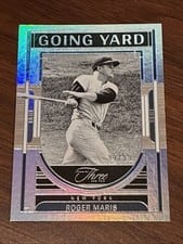 2024 Panini Three and Two Going Yard Roger Maris #8 card