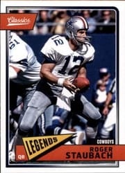 2018 Panini Classics Base Set Roger Staubach #193 card