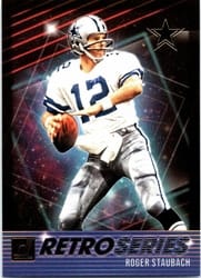 2021 Donruss Retro Series Roger Staubach #RS11 card