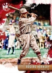 2019 Panini Diamond Kings Base Set Rogers Hornsby #14 card