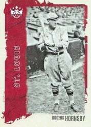2021 Panini Diamond Kings Base Set Rogers Hornsby #22 card