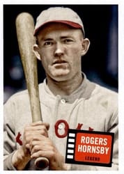 2023 Topps Archives 1957 Hit Stars Rogers Hornsby #57HS-2 card