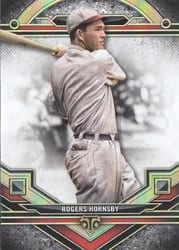 2024 Topps Triple Threads Base Set Rogers Hornsby #103 card