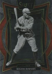 2025 Panini Select Base Set Rogers Hornsby #9 card