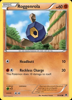 Emerging Powers Roggenrola #50 card