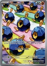 2025 White Flare Roggenrola #127 card