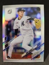 2021 Topps Chrome NPB Nippon Professional Roki Sasaki Refractor #194 card