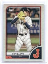 2023 Topps World Baseball Classic Base Set Roki Sasaki #21 card