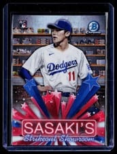 2025 Bowman Hobby Stars Roki Sasaki #HS-9 card