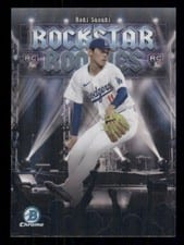 2025 Bowman Rockstar Rookies Roki Sasaki #RR-20 card