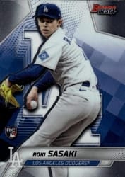2025 Bowman's Best Base Set Roki Sasaki #18 card