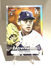 2025 Bowman's Best Bowman Showpieces Roki Sasaki #BS-14 card