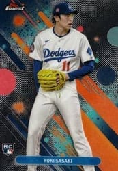 2025 Finest Base Set Roki Sasaki #40 card