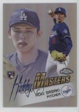 2025 Topps Chrome Hobby Masters Roki Sasaki #HM-19 card