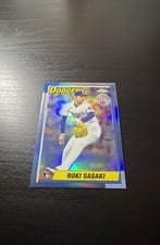 2025 Topps Chrome Update 1990 Topps Chrome Roki Sasaki #90CU-18 card