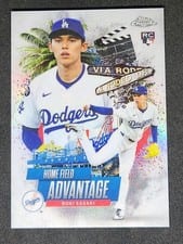 Roki Sasaki 2025 Topps Chrome Update Home Field Advantage #HA-41