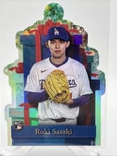 2025 Topps Holiday Die-Cut Ornaments Roki Sasaki #PO-1 card