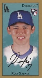 2025 Topps T205 Base Set Roki Sasaki card