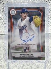 2025 Topps Tribute League Inauguration Autographs Roki Sasaki #LIA-ROKI card