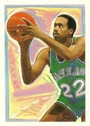 1990-91 Hoops Base Set Rolando Blackman #360 card