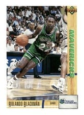 1991-92 Upper Deck Base Set Rolando Blackman #154 card
