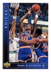 1993-94 Upper Deck Base Set Rolando Blackman #127 card
