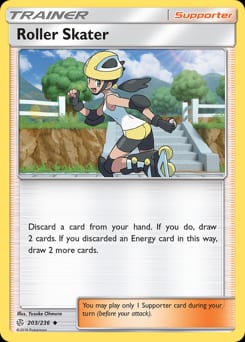 Cosmic Eclipse Roller Skater #203 card
