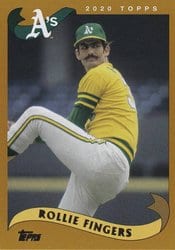 2020 Topps Archives Base Set Rollie Fingers #219 card