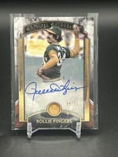 2022 Topps Museum Collection Archival Autographs Rollie Fingers #AA-RF card