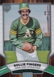 2022 Topps Tribute Base Set Rollie Fingers #16 card