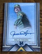 2023 Topps Museum Collection Archival Autographs Rollie Fingers #AA-RF card