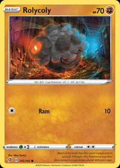 Rebel Clash Rolycoly #105 card