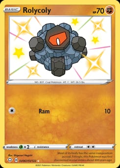 Shining Fates Shiny Vault Rolycoly #SV067 card