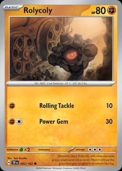 Temporal Forces Rolycoly #93 card