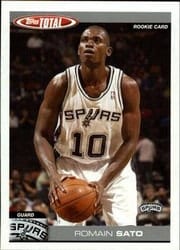 2004-05 Topps Total Base Set Romain Sato #342 card