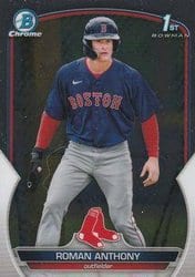 2023 Bowman Chrome Prospects Roman Anthony #BCP-71 card