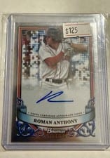2024 Bowman Sterling Prospect Autographs Roman Anthony #PA-RA card