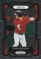 2024 Panini Prizm Base Set Roman Anthony #49 card