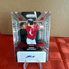 2024 Panini Prizm Sensational Signatures Roman Anthony #SS-RA card