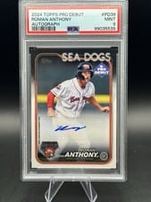 2024 Topps Pro Debut Autographs Roman Anthony #PD-39 card