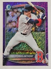 2025 Bowman Chrome Prospects Roman Anthony #BCP-167 card