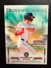2025 Panini Boys of Summer Base Set Roman Anthony #37 card