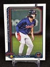 2025 Topps Pro Debut Autographs Roman Anthony #PD-12 card