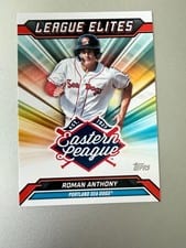 2025 Topps Pro Debut League Elites Roman Anthony #LE-1 card