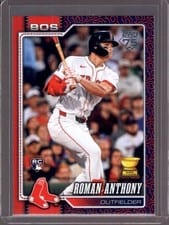 2026 Topps Roman Anthony Team Color Border Variation #189 card