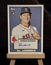 2026 Topps Roman Anthony 1952 Variation Autograph #189 card