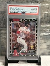 2026 Topps Roman Anthony Spring Training Black #189 card