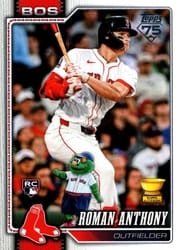 2026 Topps Hidden Mascots Roman Anthony #189 card