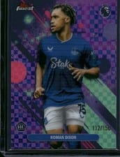 2026 Topps Finest Premier League Roman Dixon #41 card