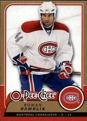 2008-09 O-Pee-Chee Base Set Roman Hamrlik #47 card
